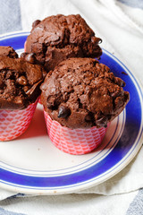 chocolate muffins