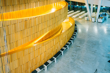 Interior of The Oslo Opera House Is The Home Of The Norwegian Na
