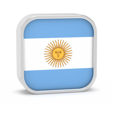 Argentina flag sign.
