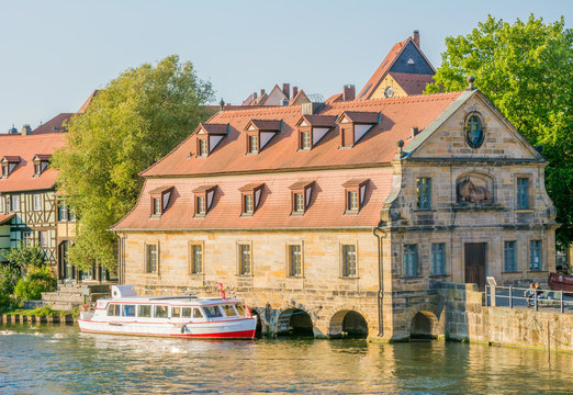 Bamberg Schlachthaus am Regnitzufer