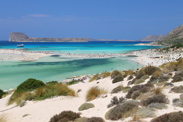 Fototapeta premium Balos Gramvoussa Crète Grèce