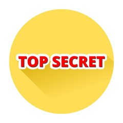 Top Secret with shadow