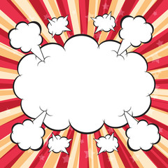 cartoon boom background