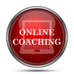 Online coaching icon