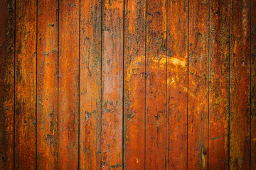 Obraz premium Rusty, wooden planks texture. Radioactive, grunge style.