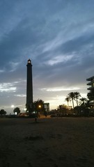 Leuchtturm in Abendstimmung
