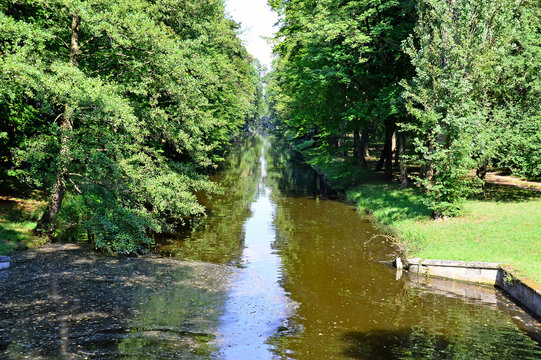 Forstmeisterkanal im Schlosspark Laxenburg