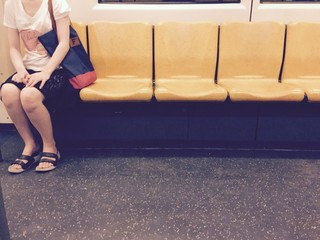 seat on a train