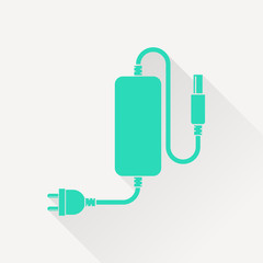 Icon of Phone Charger, vector illustration