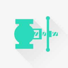 valve icon, vector