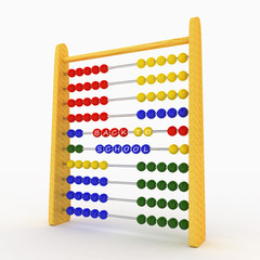 Back to School - 3d Abacus