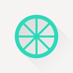 Obraz premium Vector citrus icon. Food icon. Eps10