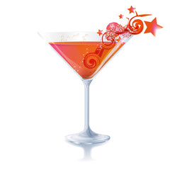 Cocktail mit Fantasie
