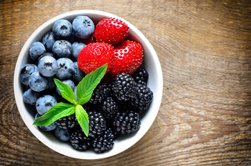 Berries background