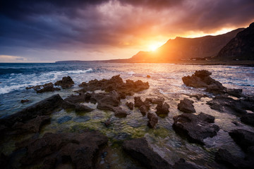 Obraz premium Coast of Sicily