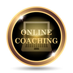 Online coaching icon