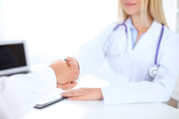 Partnership, trust and medical ethics concept