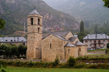 Romanesque church of Sant Feliu Barruera, Catalonia,Spain