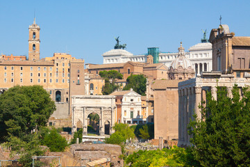 italy, rome, vatican, city, to roman forum