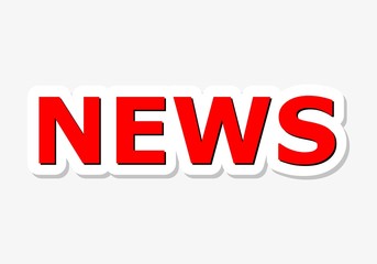 News Red Sign