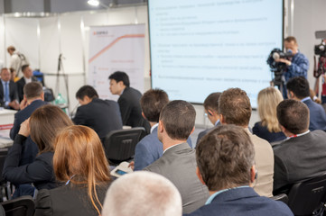 Fototapeta premium Audience at the conference