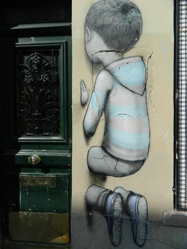 Fototapeta street-art à paris