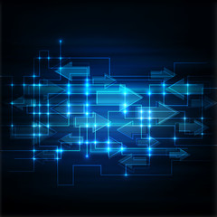 vector digital speed technology abstract background