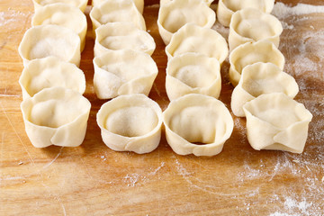 Making dumplings