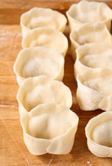 Making dumplings