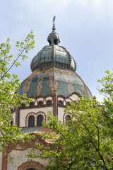 Fototapeta na wymiar Synagogue in Subotica