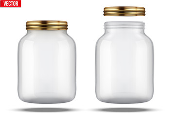 Glass Jars for canning and preserving.