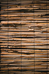 Rustic wicker texture, background 
