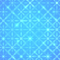 Blue abstract shining background