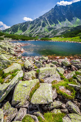 Wonderful lake in the Tatra Mountains