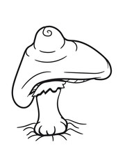 brown mushroom forest small