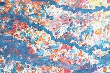 Colorful painted background