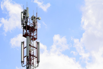 Receiving and transmitting antenna  cellular communications