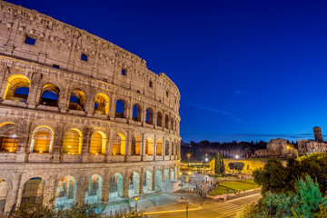 Fototapeta na wymiar Colosseum - Rome - Italy
