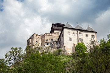 Fototapeta na wymiar the castle of Trenčín, Slovakia