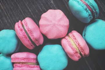 French macaroons.