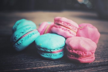 French macaroons.