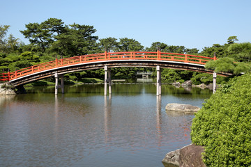 Obraz premium 太鼓橋