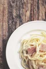 Spaghetti carbonara