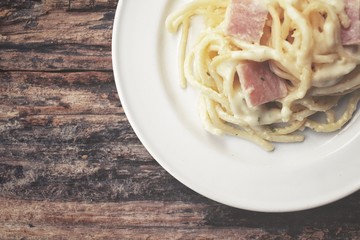 Spaghetti carbonara