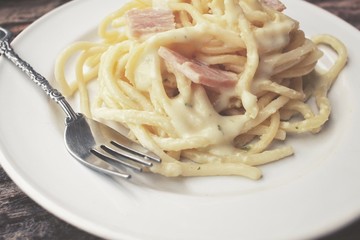 Spaghetti carbonara