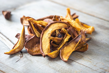 Homemade Slices of Dried Pears