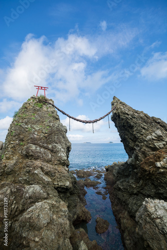 夫婦岩 長崎市野母崎 Wall Mural Wallpaper Murals Tomo