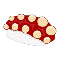 Sushi isolated illustration
