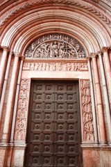 Baptistery in Parma Italy