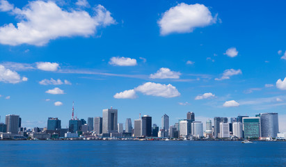 Fototapeta premium 都市風景 東京